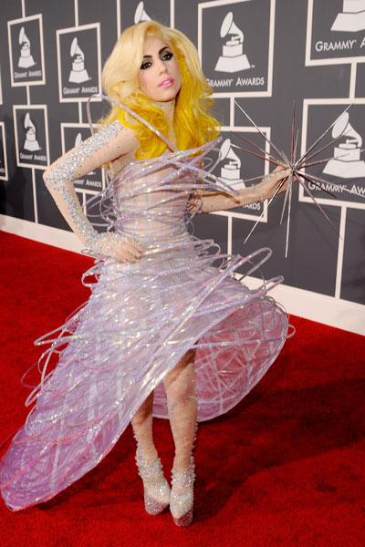 This is how Lady Gaga looked